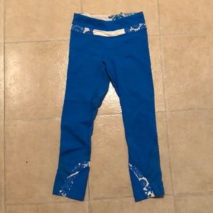 Lululemon size 0 capris leggings